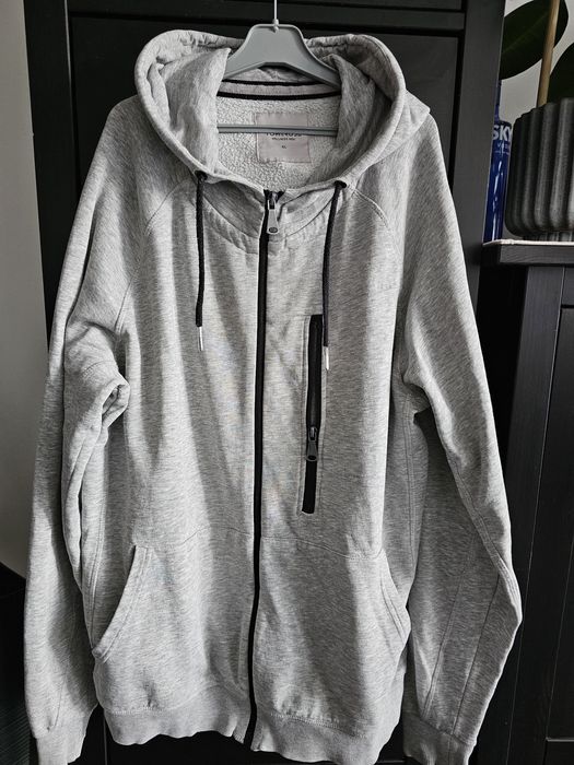 Bluza XL - szara, ciepła, wygodna