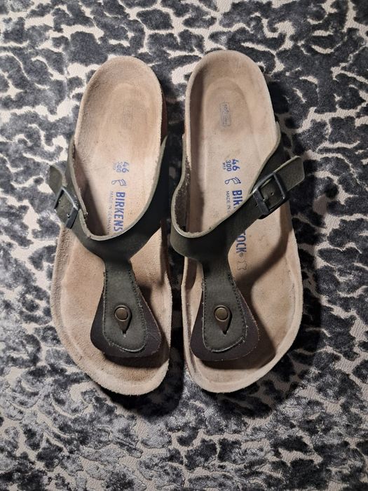 Birkenstock мужские шлепки вьетнамки тапки сандали размер 46