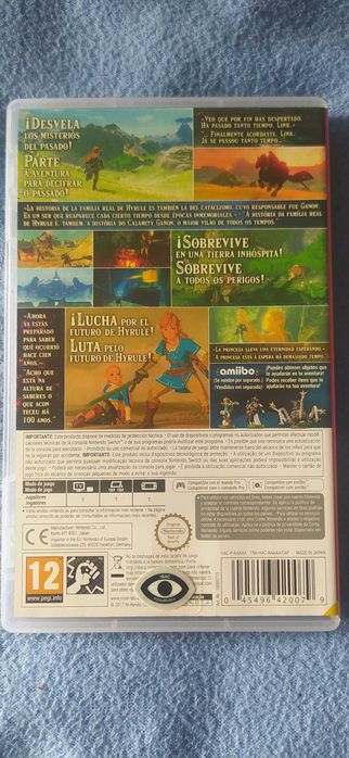 Zelda Breath of the wild Nintendo Switch