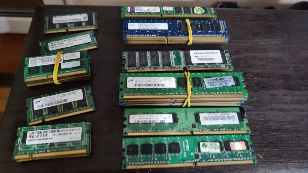 Оперативная память от 512 мг до 4 Гб на ПК  и ноутбуков