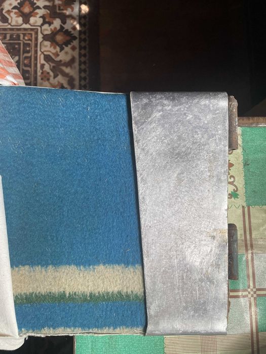 доска гладильная советская самодельная (ножка - алюминиевая труба)