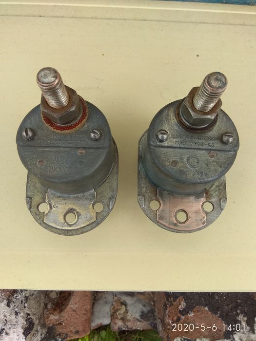 Кнопки Массы. 12 - 24 вольт. ВК 318 Б.