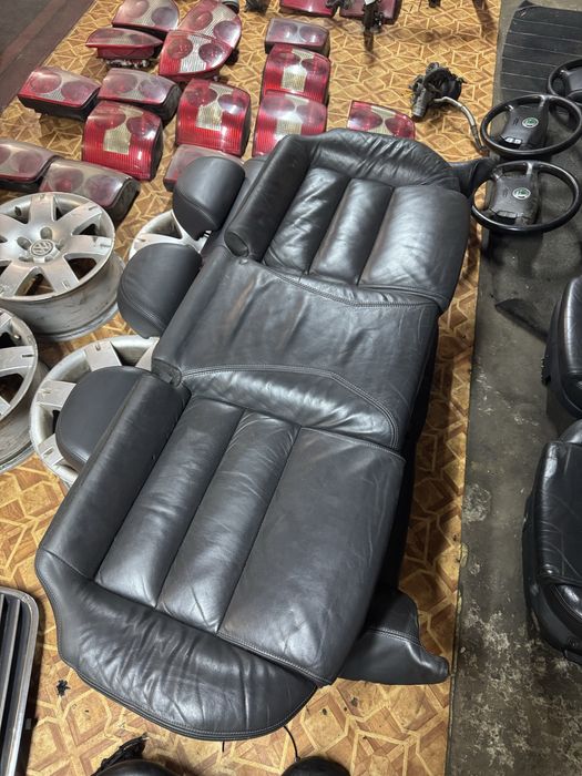 Сидения шкода ауди суперб 1 сидения пассат б5 сидіння салон шкіра кожа