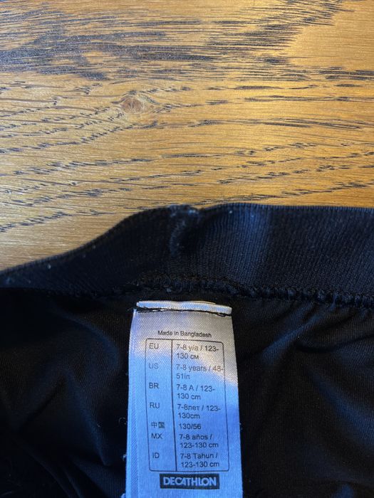 Spodenki na wf, decathlon rozm 123-130cm. 7-8 lat