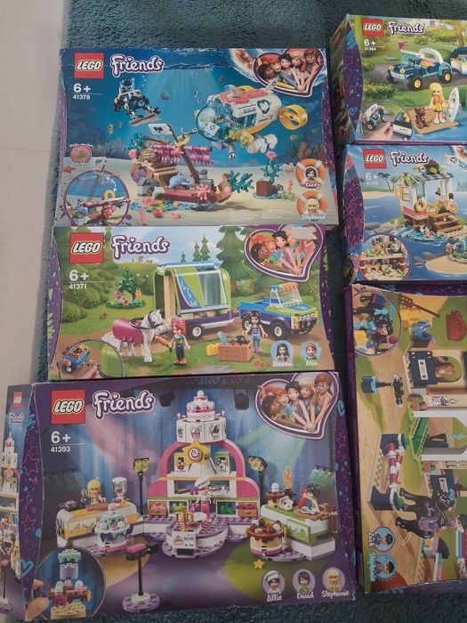 Lego friends 6 mega zestawów jak nowe