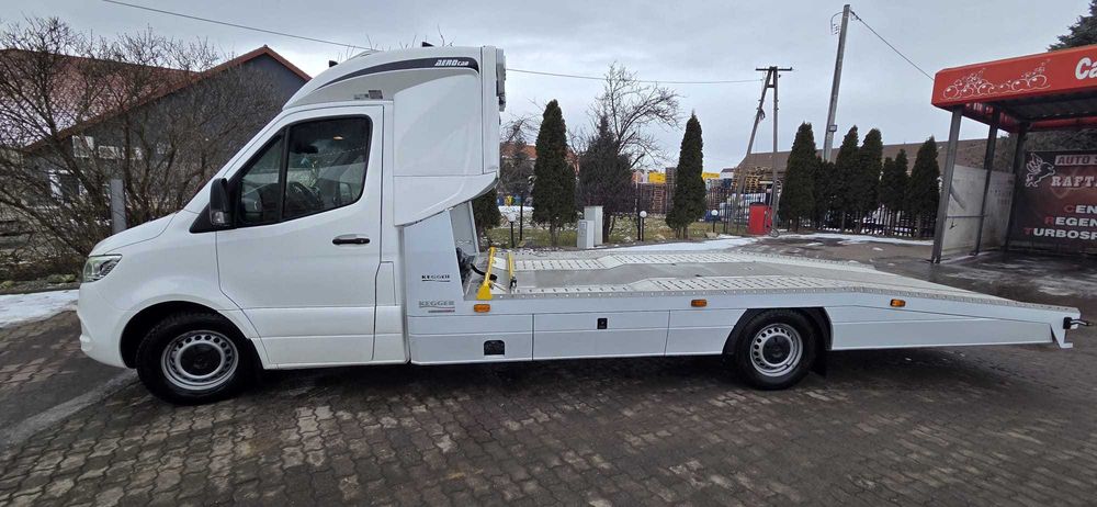 AUTOLAWETA Mercedes Sprinter 3.0 V6 Wynajmę LAWETY WIŚNIOWA