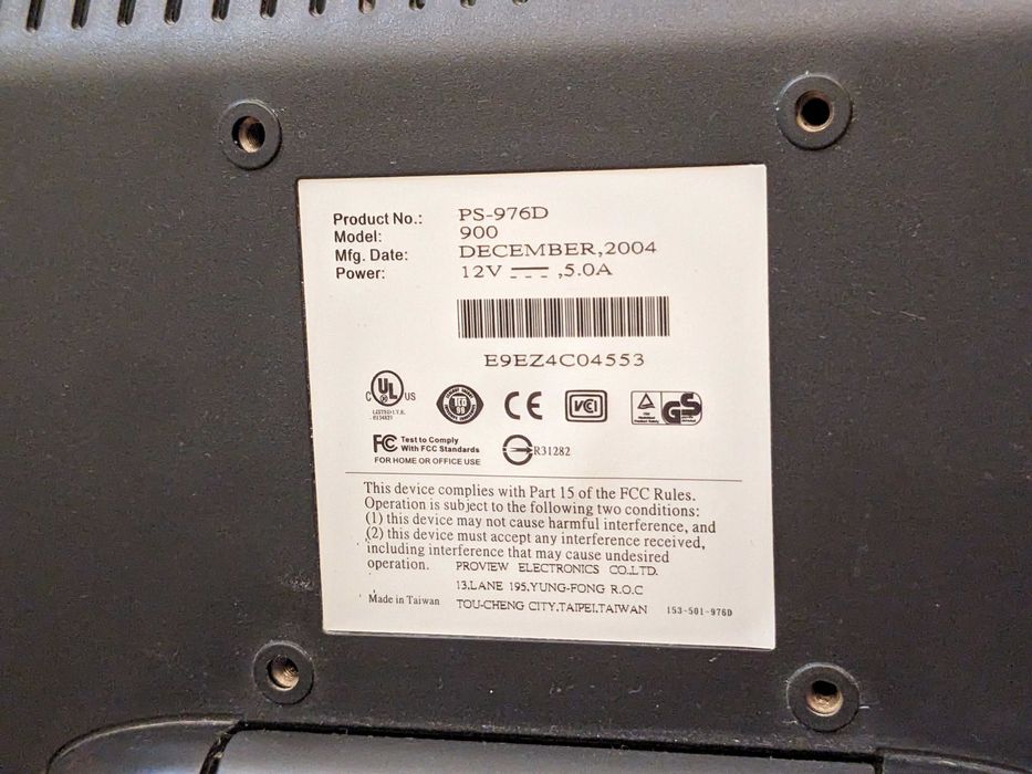 Монитор Proview 19" 1280x1024 (5:4)