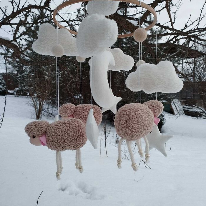 Підвіска на дитяче ліжечко, мобіль