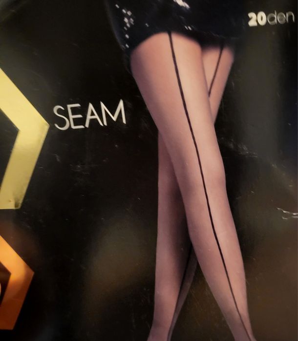 sexy czarne rajstopy rajtki 20 den czarne z paskiem 4  L 40 m 38  xl