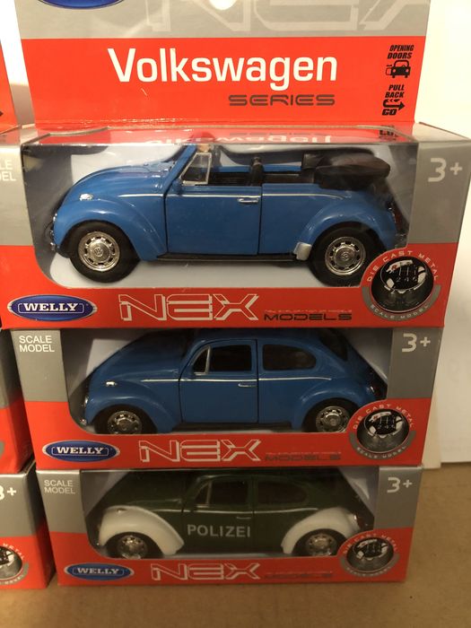 Miniaturas VW carocha 1:36