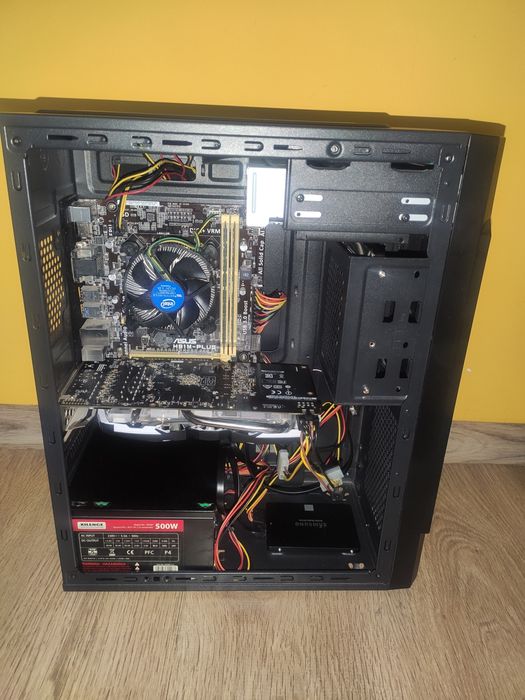 Komputer do gier typu Wiedźmin3 Intel i5 Radeon RX570 RAM 12GB SSD+HDD