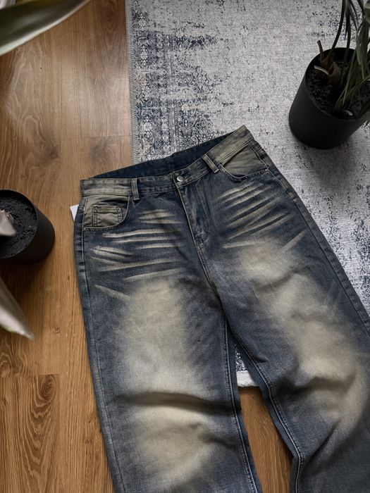 Bootcut Straight Jeans Washed Джинси Бутка Прямі Широкі Вошед Y2k Archive Архив Opium Jaded Erd Винтаж