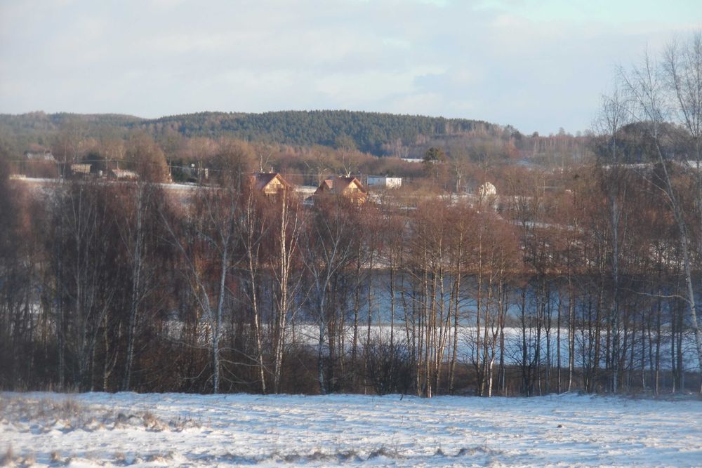 Działka nad jeziorem Legińskim