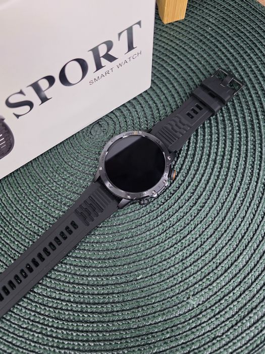 Smartwatch  wodoodporny IP69 AK87, AMOLED GPS,trybów sportowych,