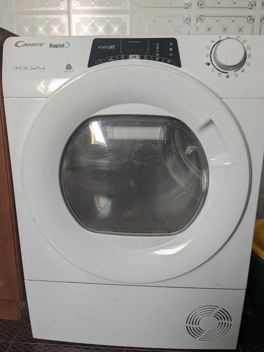Сушарка, сушкп для одягу Candy RapidO ROE H8A2TE-S - 58,5 см, 8 кг
