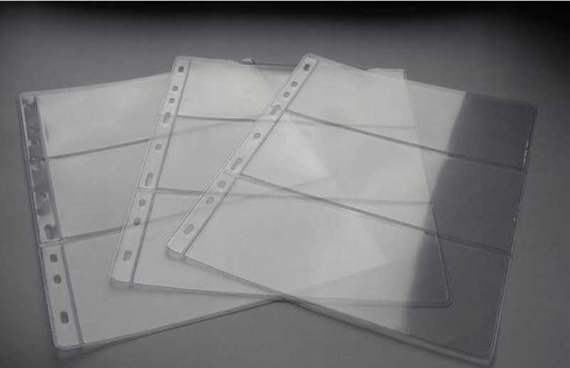 10 x Strona do albumu na banknoty A4 typ 3 MM-SCHULZ