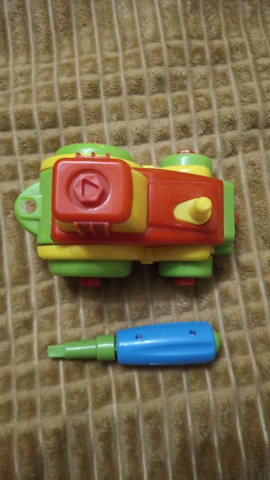 Детский конструктор трактор машина