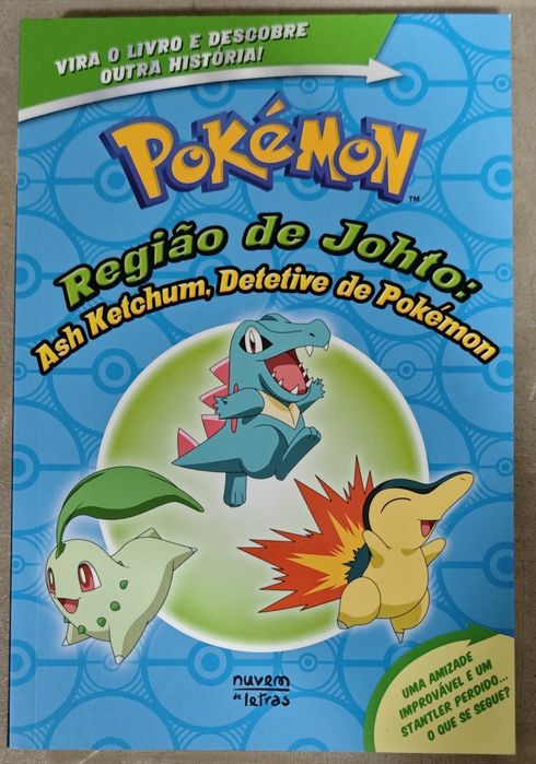 Livro Pokémon - Região de Johto