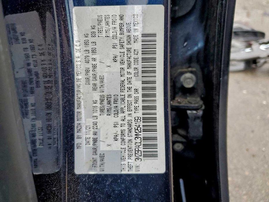 Mazda 3 Preferred 2021