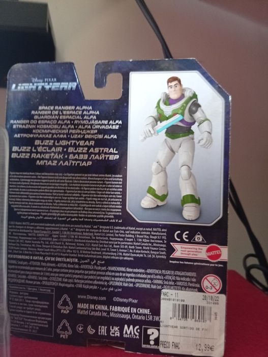 Conjunto de figuras Disney Lightyear