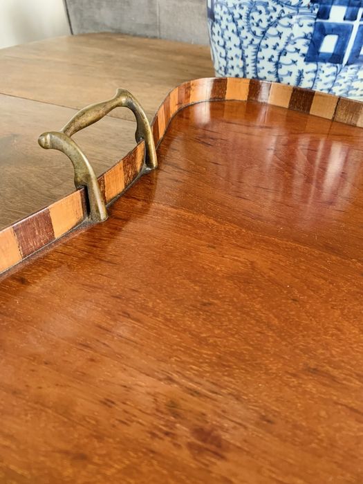 tabuleiro/Bandeja em forma de rim Eduardiano