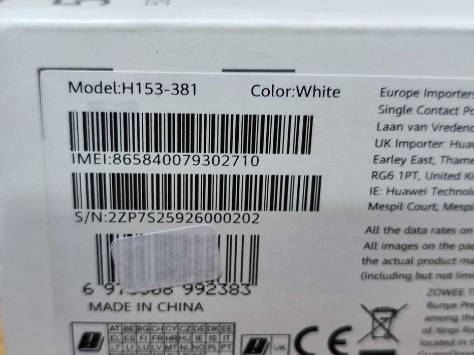 Huawei 5G H153-381 Router SIM Desbloqueado