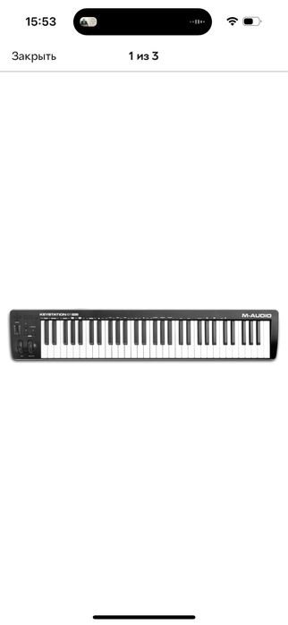 MIDI-клавіатура M-Audio Keystation 61 MK3
