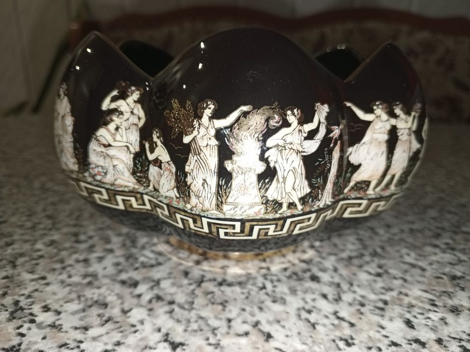 Ваза Греция STELLA terracotta 24k