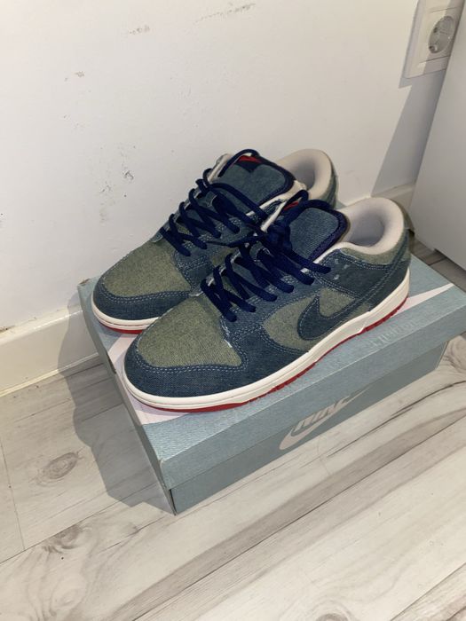 Nike sb dunk low pro denim