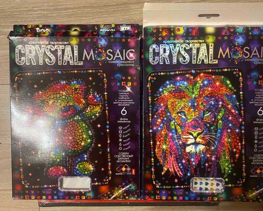 Мозаіка  з кристалів для дітей від 3 років