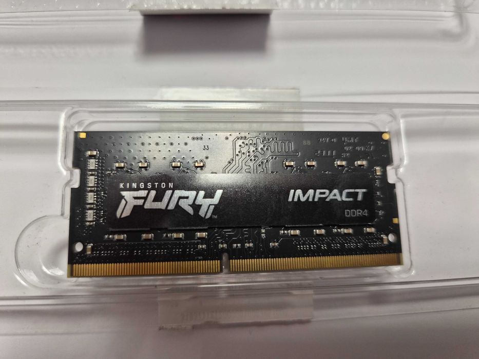 Оперативна пам'ять для ноутбуків Kingston FURY 16 GB SO-DIMM DDR4 3200 MHz Impact (KF432S20IB/16)