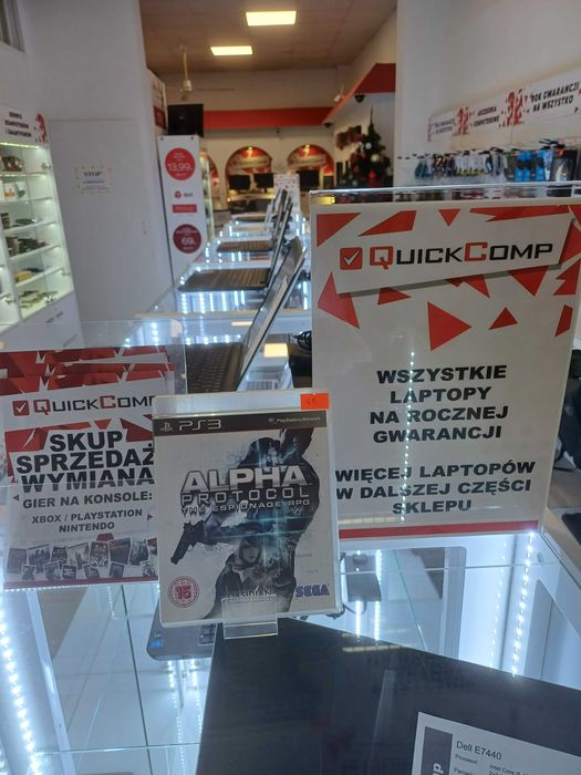 Gra PlayStation 3 PS3 Alpha Protocol RPG Gwarancja 1 Rok QUICK-COMP