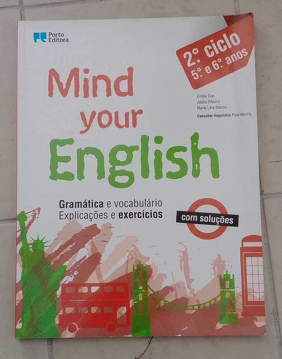 Livro Mind Your English – 5º e 6º ano - novo