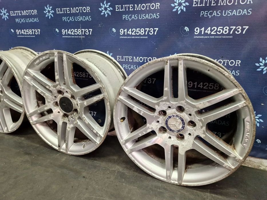 Jantes usadas 17 MERCEDES CLASS C W204 AMG 5X112