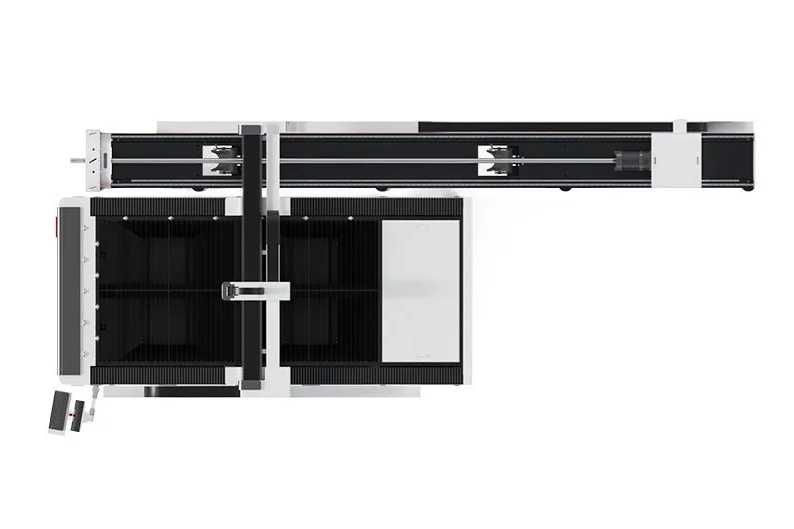 Wycinarka laserowa światłowodowa Fiber 3kW do rur i profili + stół CNC