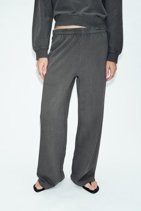 Костюм жіночий тринитка з ефектом прання Зара Zara M