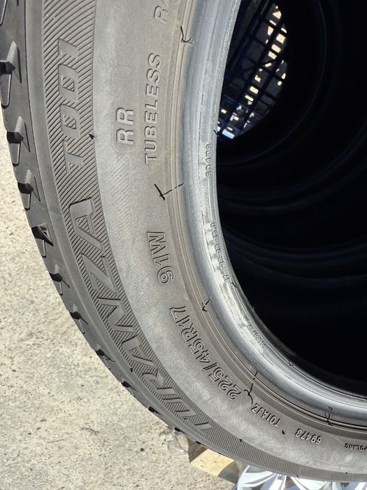 225/45 r17 Bridgestone Turanza T001 Резина летняя 90%