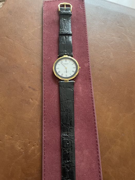 Relogio breitling cronomat aço e ouro e raymond weill modelo othelo.