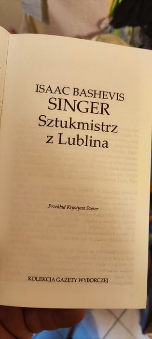 Issac Beshevis Singer Sztukmistrz z Lublina