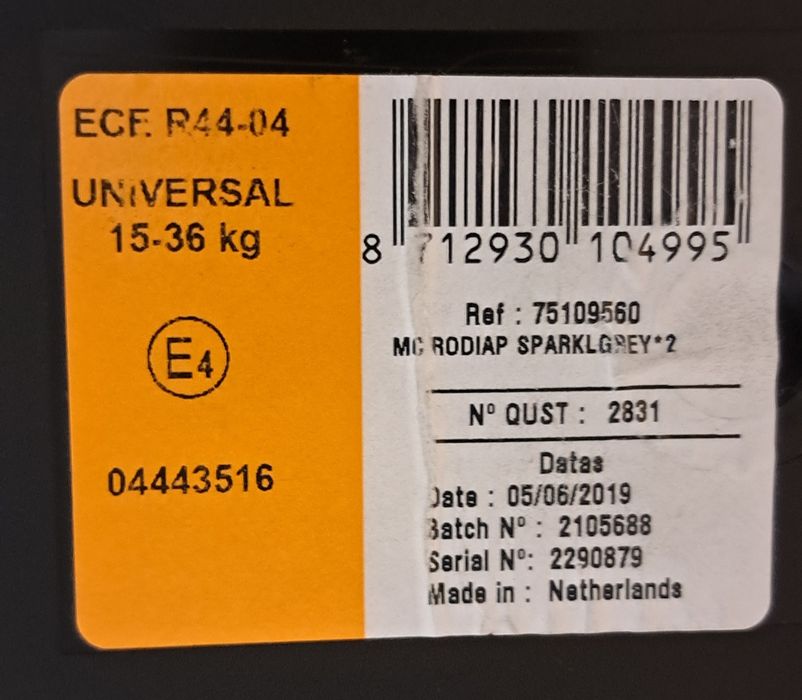 Fotelik samochodowy maxi-cosi Rodi airprotect 15-36 kg