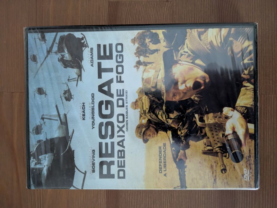 DVD NOVO e SELADO " Resgate debaixo de Fogo " 2004