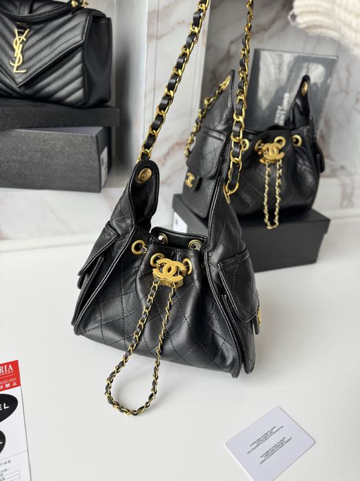 Сумка Chanel Handbag, жіноча чорна сумка шанель , bag, женская сумка кожаная
