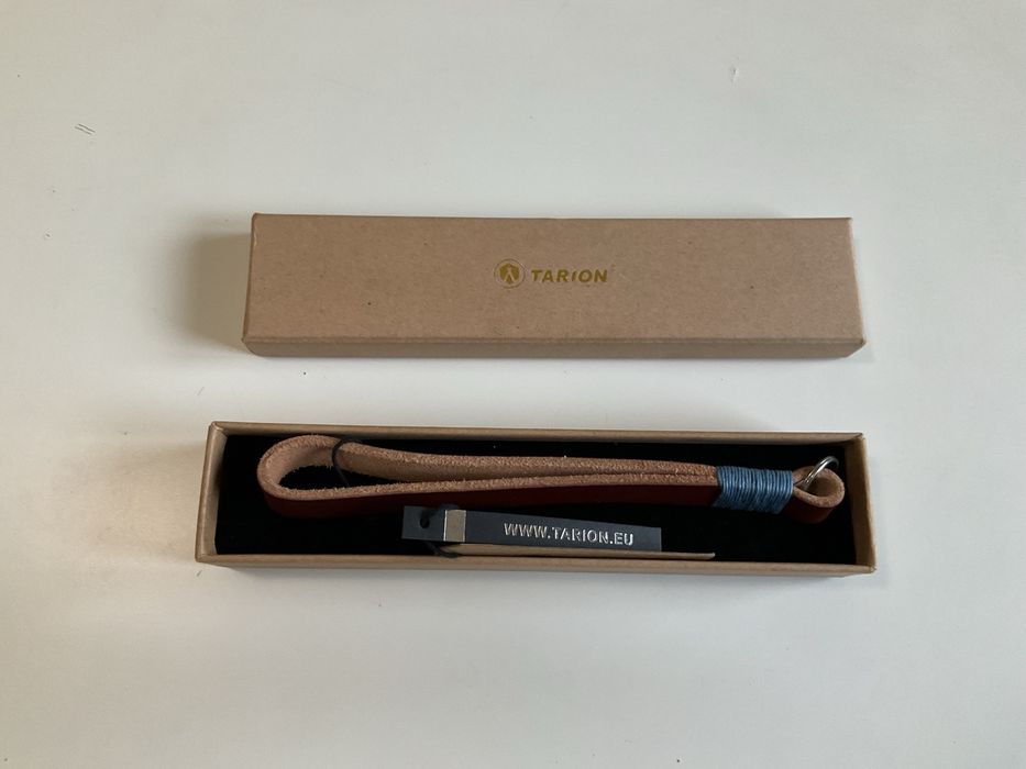 Leather hand strap
