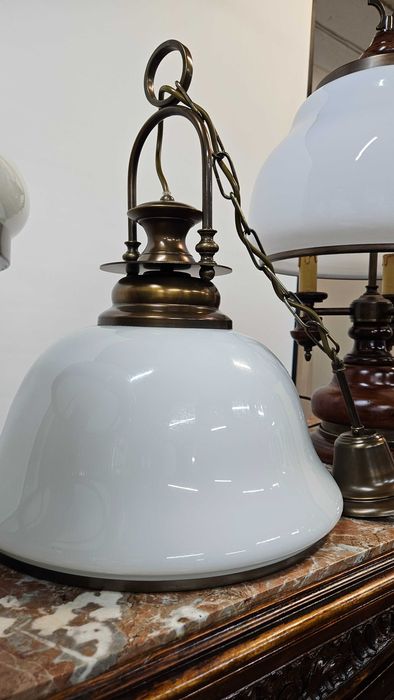 Stary ładny komplet lampy aukcja 6 szt .