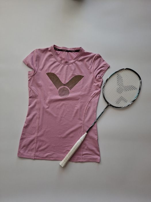 Victor badminton 36 s damski różowy t-shirt