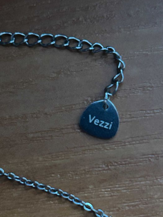 Naszyjnik srebrny z ametystem Vezzi