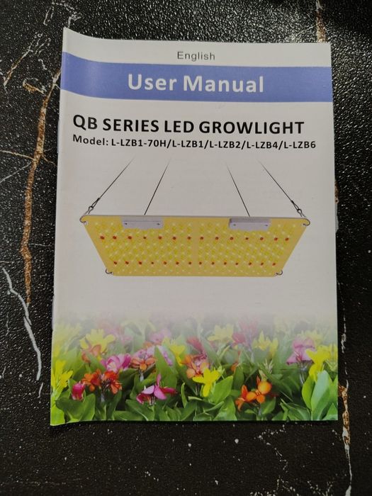 Niello  lampa LED do uprawy roślin z możliwością ściemniania