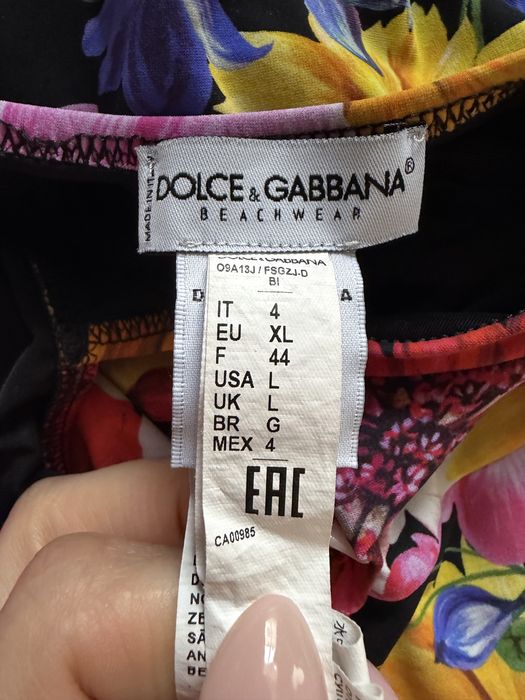 Суцільний купальник Dolce&Gabbana