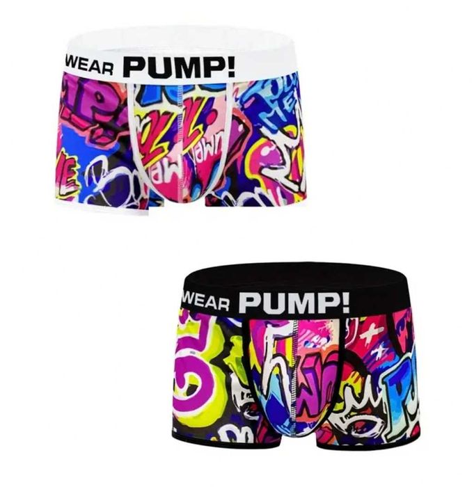 2-pack Stylowe bokserki męskie PUMP! DRIP L