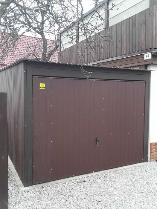 Garaż blaszany/blaszak akryl zielony połysk 3x5, małopolska